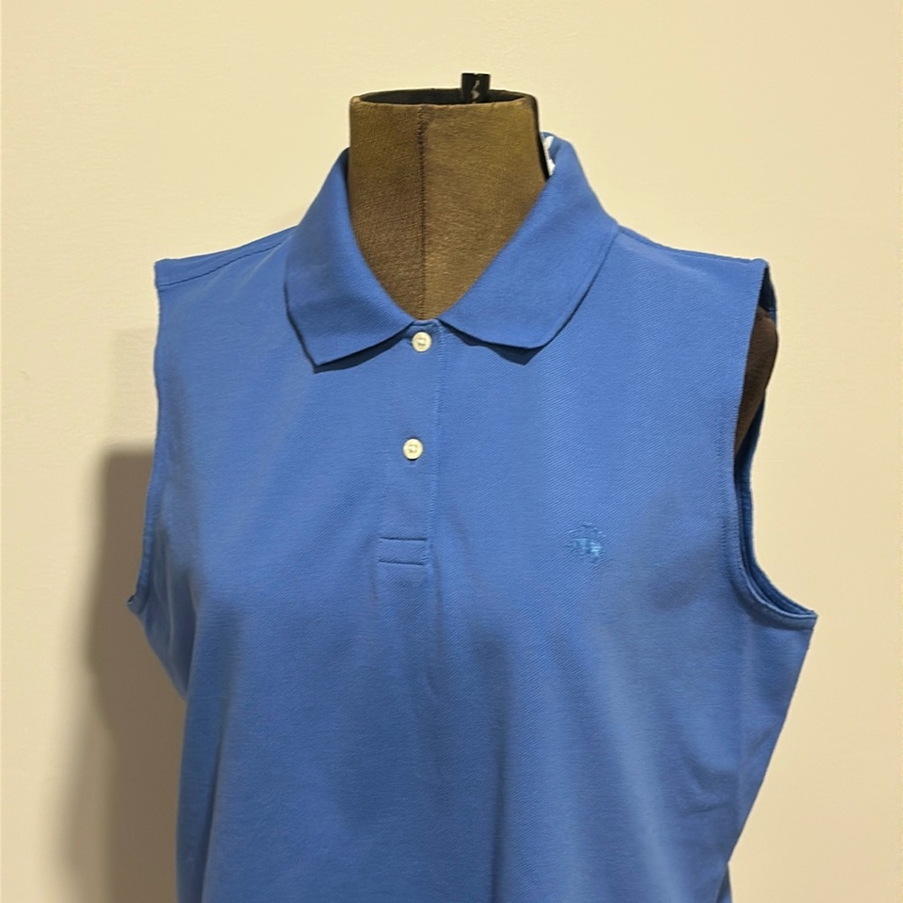 Brooks Brothers Sleeveless Collared Polo Shirt Women's XL Cotton - Picture 2 of 8
